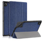 Denim Smart Foldable Stand Samsung Galaxy Tab A8 Case Leather