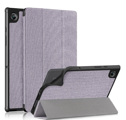 Denim Smart Foldable Stand Samsung Galaxy Tab A8 Case Leather