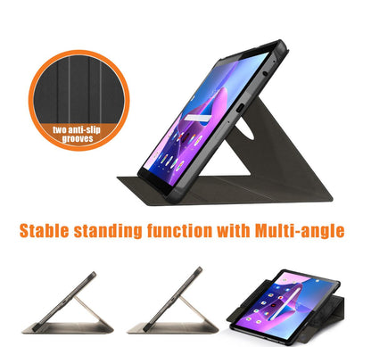 Rotating Stand Voltage Lenovo Tab M10 (2022) Case Leather