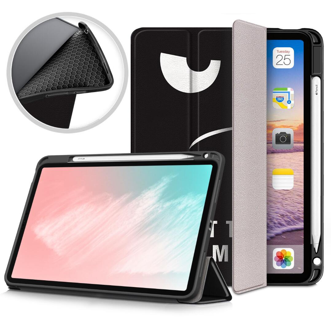 Soft TPU Combo Leather Apple iPad Air 5 Case Tri-fold Stand