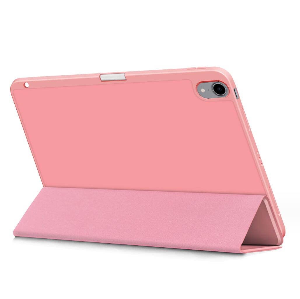 Soft TPU Combo Leather Apple iPad Air 5 Case Tri-fold Stand