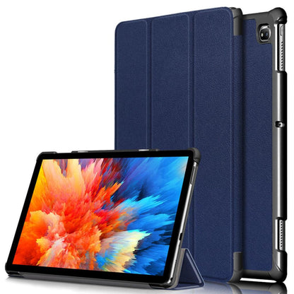 Tri-fold Caster Leather ASUS Adolpad 10 Pro (2021) Case Hard Shell