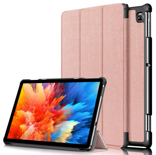 Tri-fold Caster Leather ASUS Adolpad 10 Pro (2021) Case Hard Shell