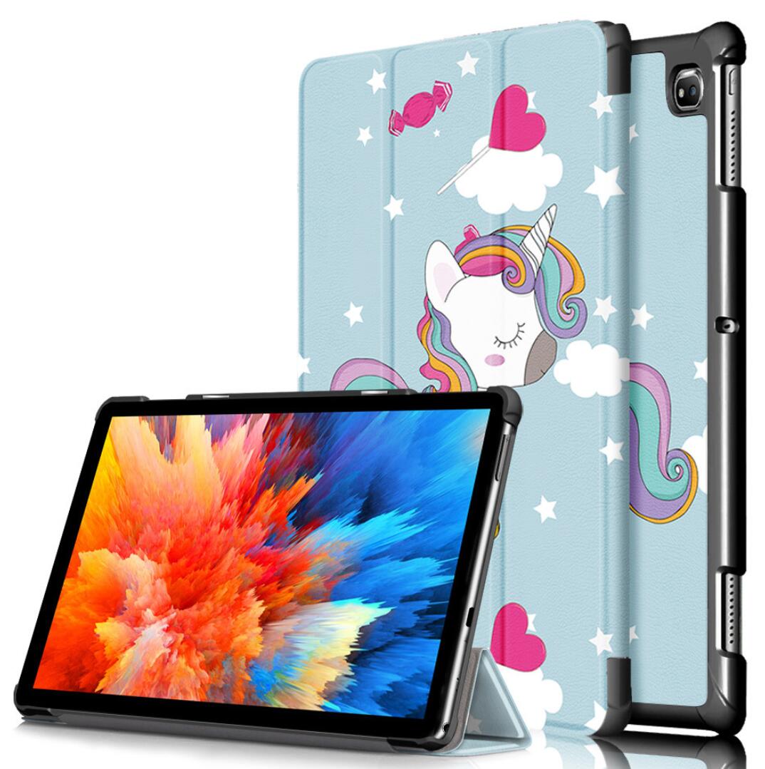 Tri-fold Caster Leather ASUS Adolpad 10 Pro (2021) Case Hard Shell