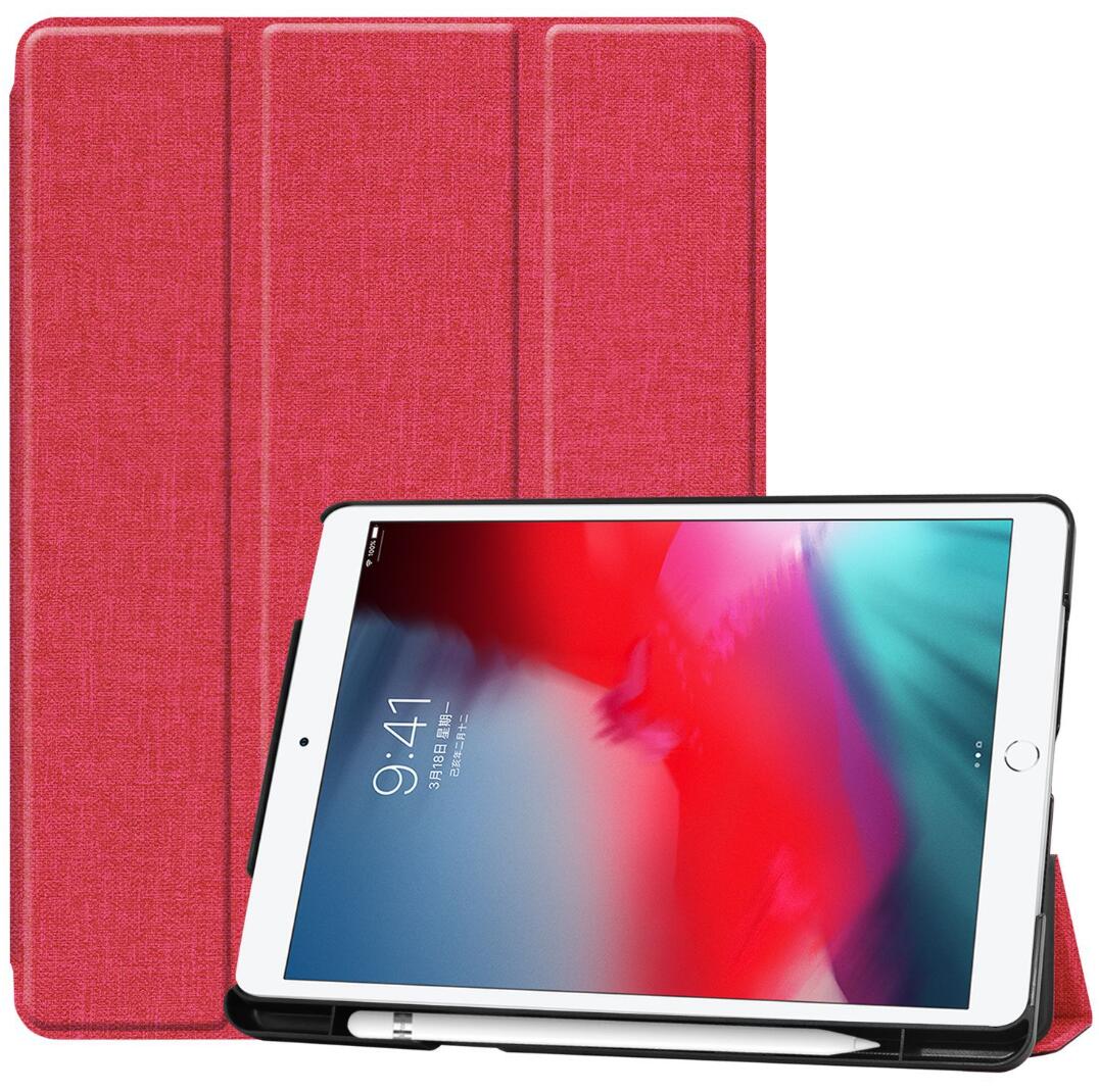 Denim Smart Foldable Stand Apple iPad Air 3 Case Leather