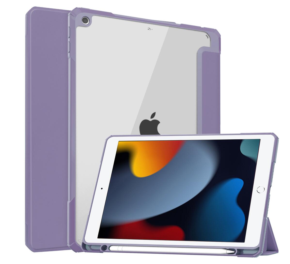 Acrylic Clear Apple iPad 7 Case Ultra Slim