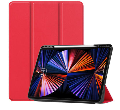 Soft TPU Combo Leather Apple iPad Pro 12.9 (2020) Case Tri-fold Stand