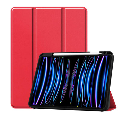 Soft TPU Combo Leather Apple iPad Pro 11 (2022) Case Tri-fold Stand