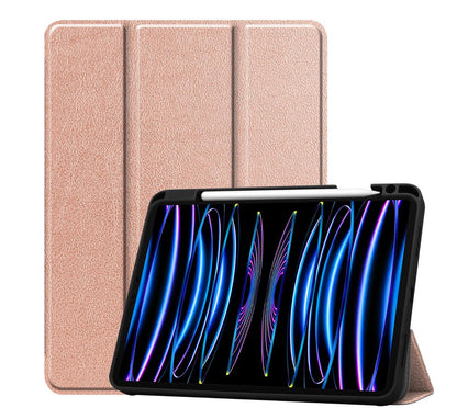 Soft TPU Combo Leather Apple iPad Pro 11 (2022) Case Tri-fold Stand