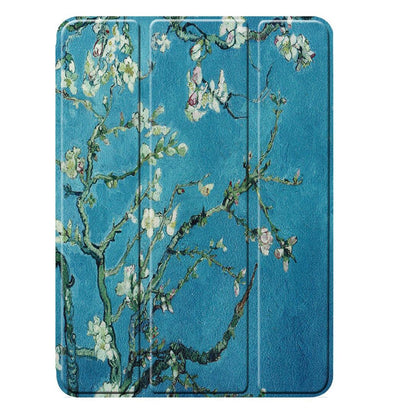 Soft TPU Combo Leather Apple iPad Mini 5 Case Tri-fold Stand