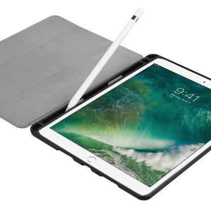 Soft TPU Combo Leather Apple iPad Pro 10.5 Case Tri-fold Stand