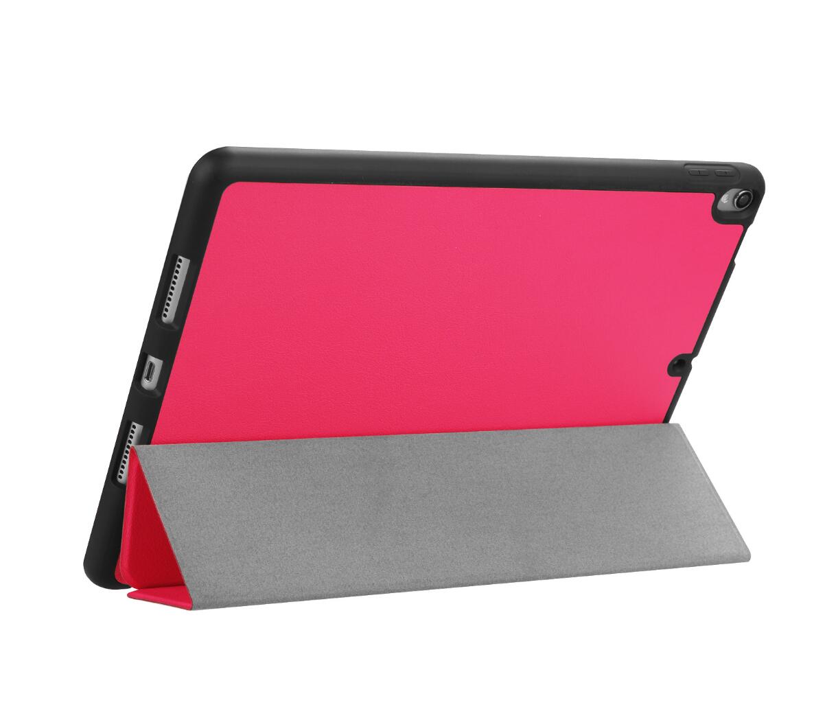 Soft TPU Combo Leather Apple iPad Pro 10.5 Case Tri-fold Stand