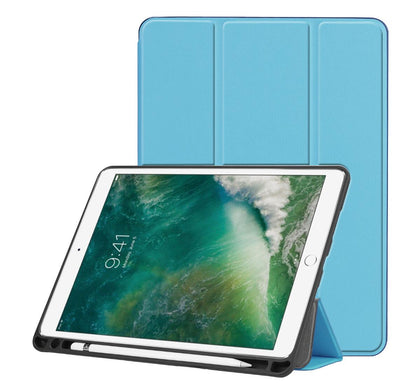 Soft TPU Combo Leather Apple iPad Pro 10.5 Case Tri-fold Stand