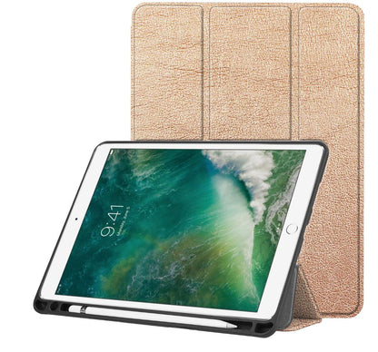 Soft TPU Combo Leather Apple iPad Pro 10.5 Case Tri-fold Stand