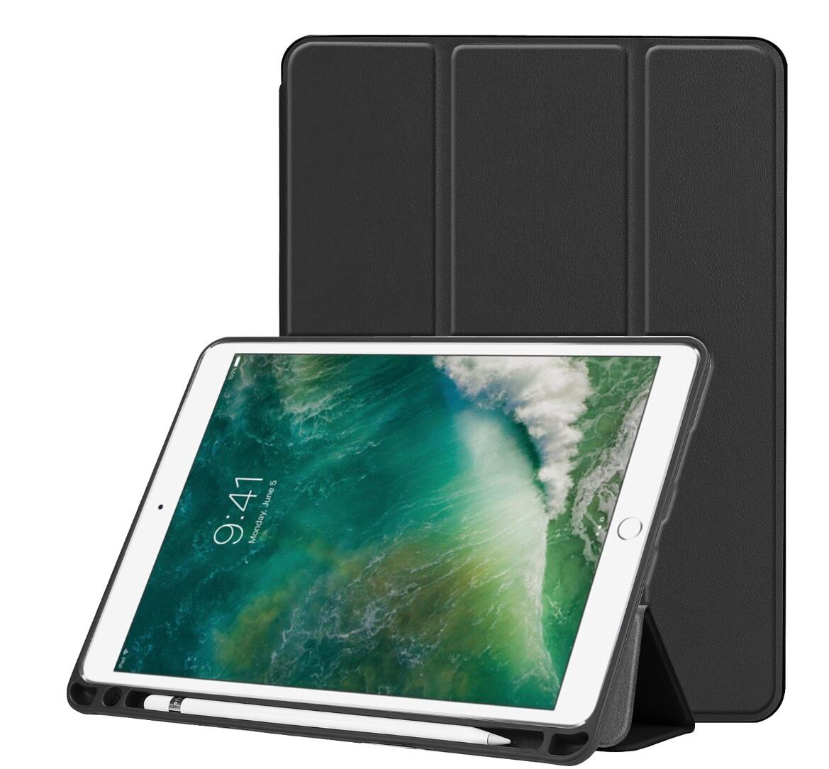 Soft TPU Combo Leather Apple iPad Pro 10.5 Case Tri-fold Stand