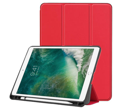 Soft TPU Combo Leather Apple iPad Pro 10.5 Case Tri-fold Stand