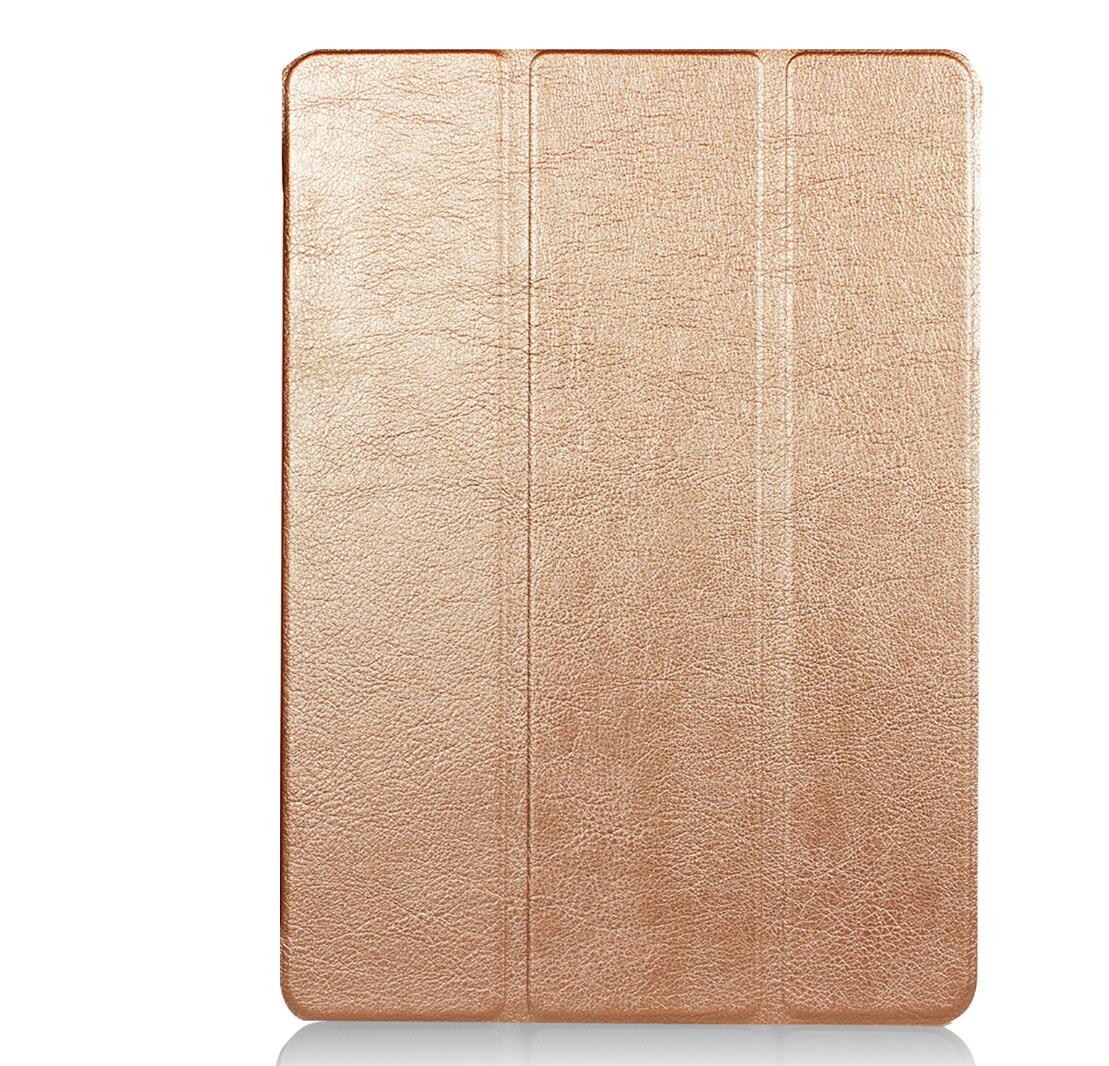 Tri-fold Caster Leather Apple iPad Pro 10.5 Case Hard Shell Slim