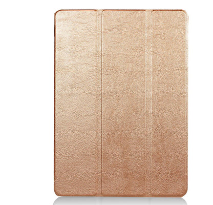 Tri-fold Caster Leather Apple iPad Pro 10.5 Case Hard Shell Slim