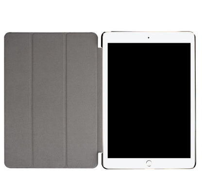 Tri-fold Caster Leather Apple iPad Air 3 Case Hard Shell Slim