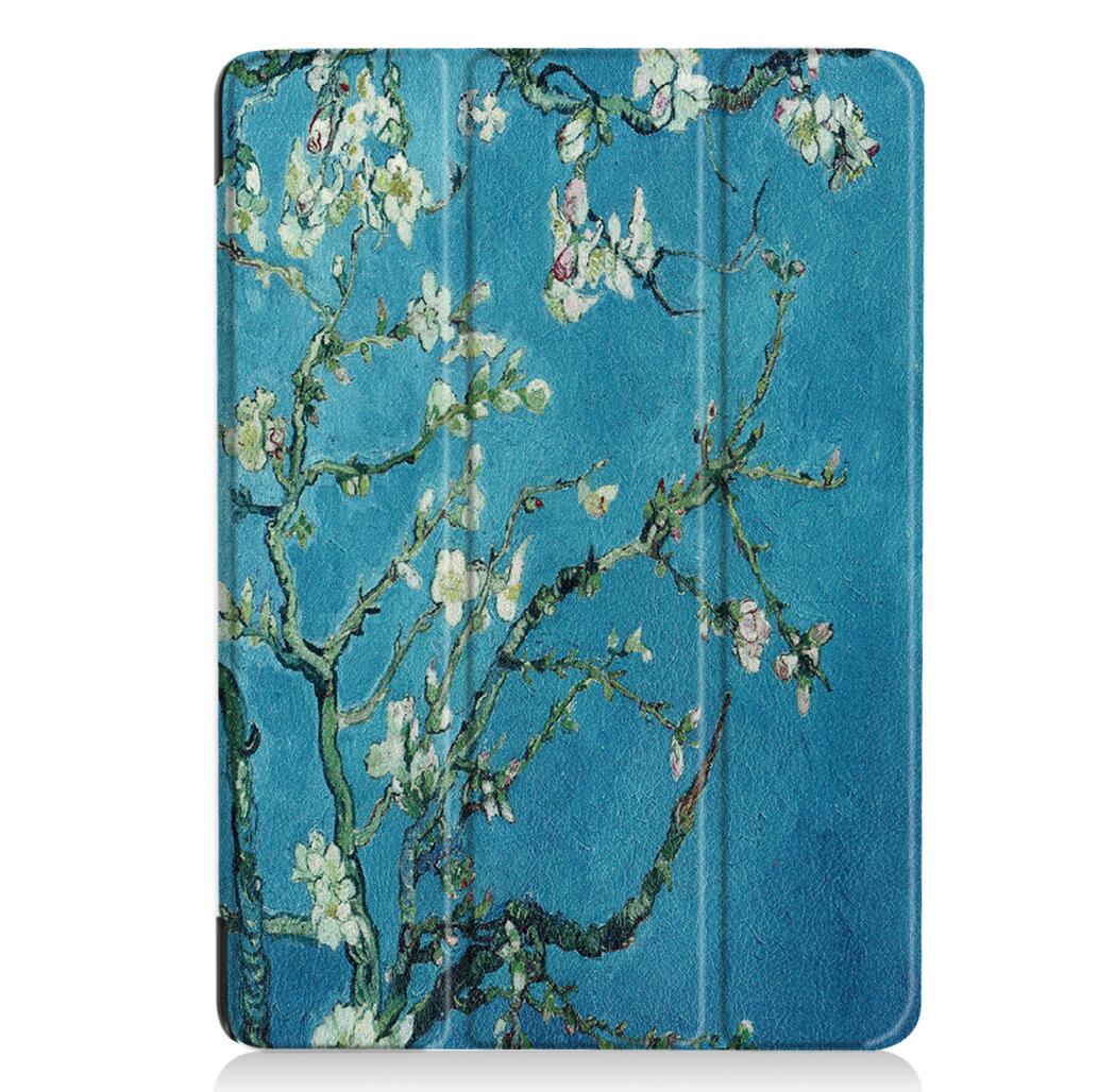 Tri-fold Caster Leather Apple iPad Air 3 Case Hard Shell Slim