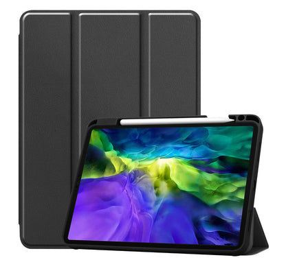 Soft TPU Combo Leather Apple iPad Pro 11 (2018) Case Tri-fold Stand