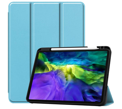 Soft TPU Combo Leather Apple iPad Pro 11 (2018) Case Tri-fold Stand