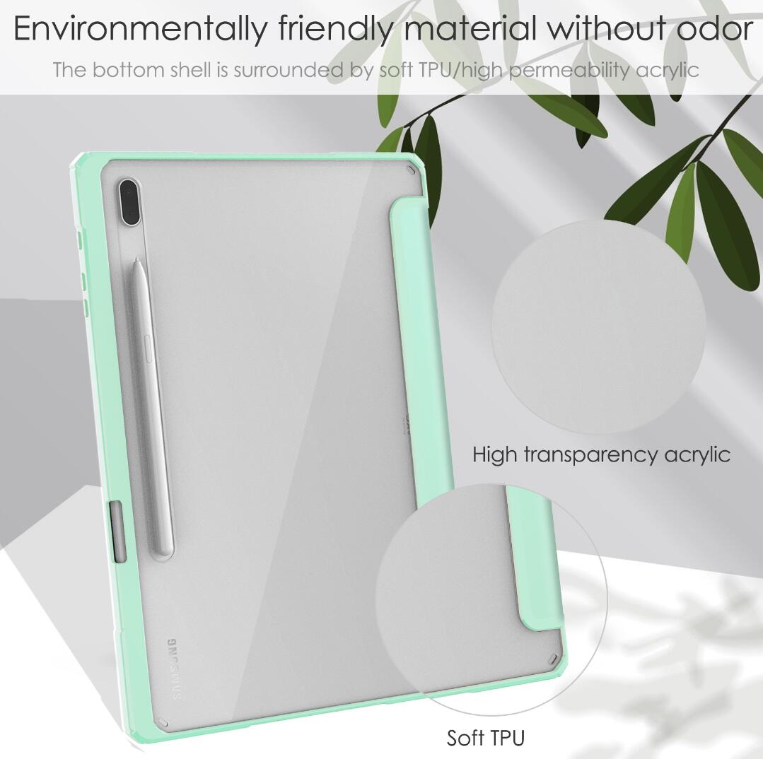 Acrylic Clear Samsung Galaxy Tab S7 Case Ultra Slim