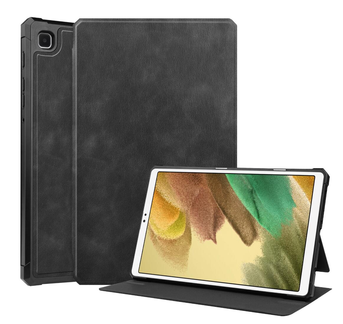 Cattlehide Leather Stand Samsung Galaxy Tab A7 Lite Case Folio