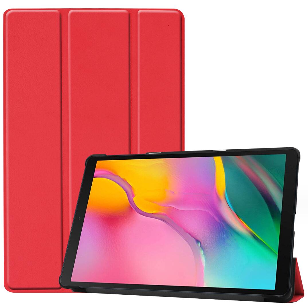 Tri-fold Caster Leather Samsung Galaxy Tab A 10.1 (2019) Case Slim