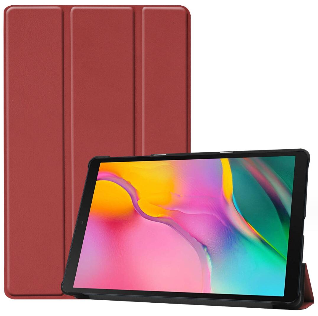 Tri-fold Caster Leather Samsung Galaxy Tab A 10.1 (2019) Case Slim