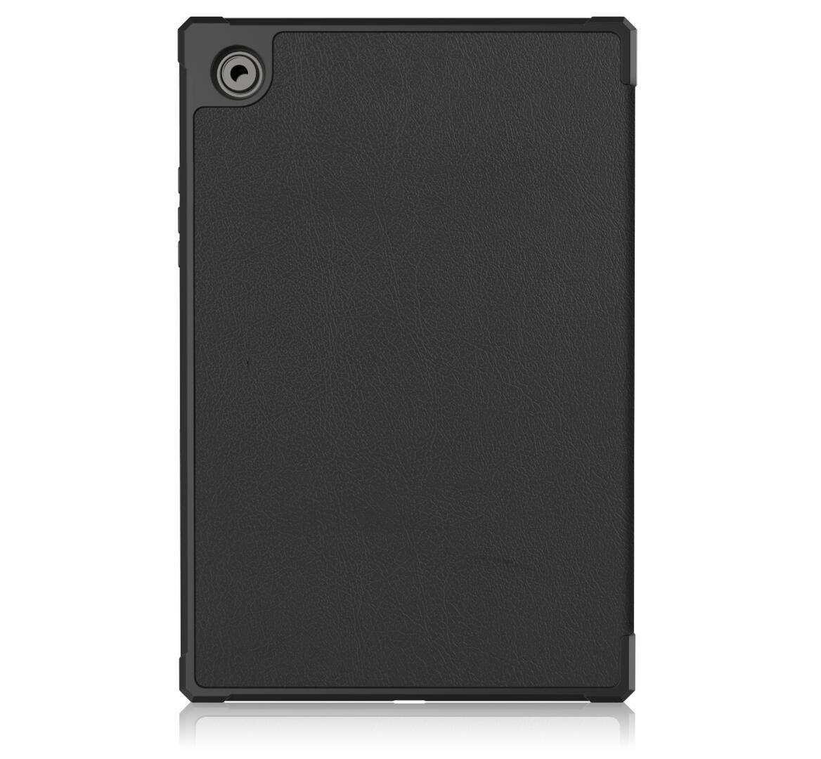 Soft TPU Combo Leather Samsung Galaxy Tab A8 Case Tri-fold Stand