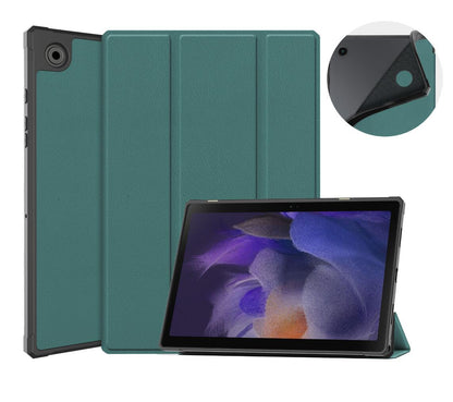 Soft TPU Combo Leather Samsung Galaxy Tab A8 Case Tri-fold Stand