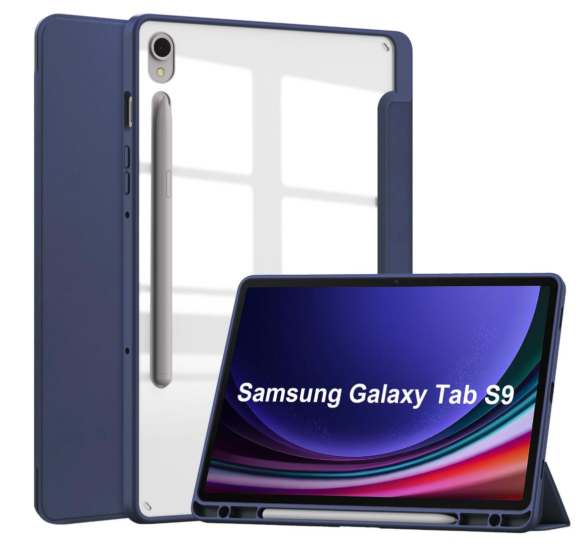 Acrylic Clear Samsung Galaxy Tab S9 Case Ultra Slim