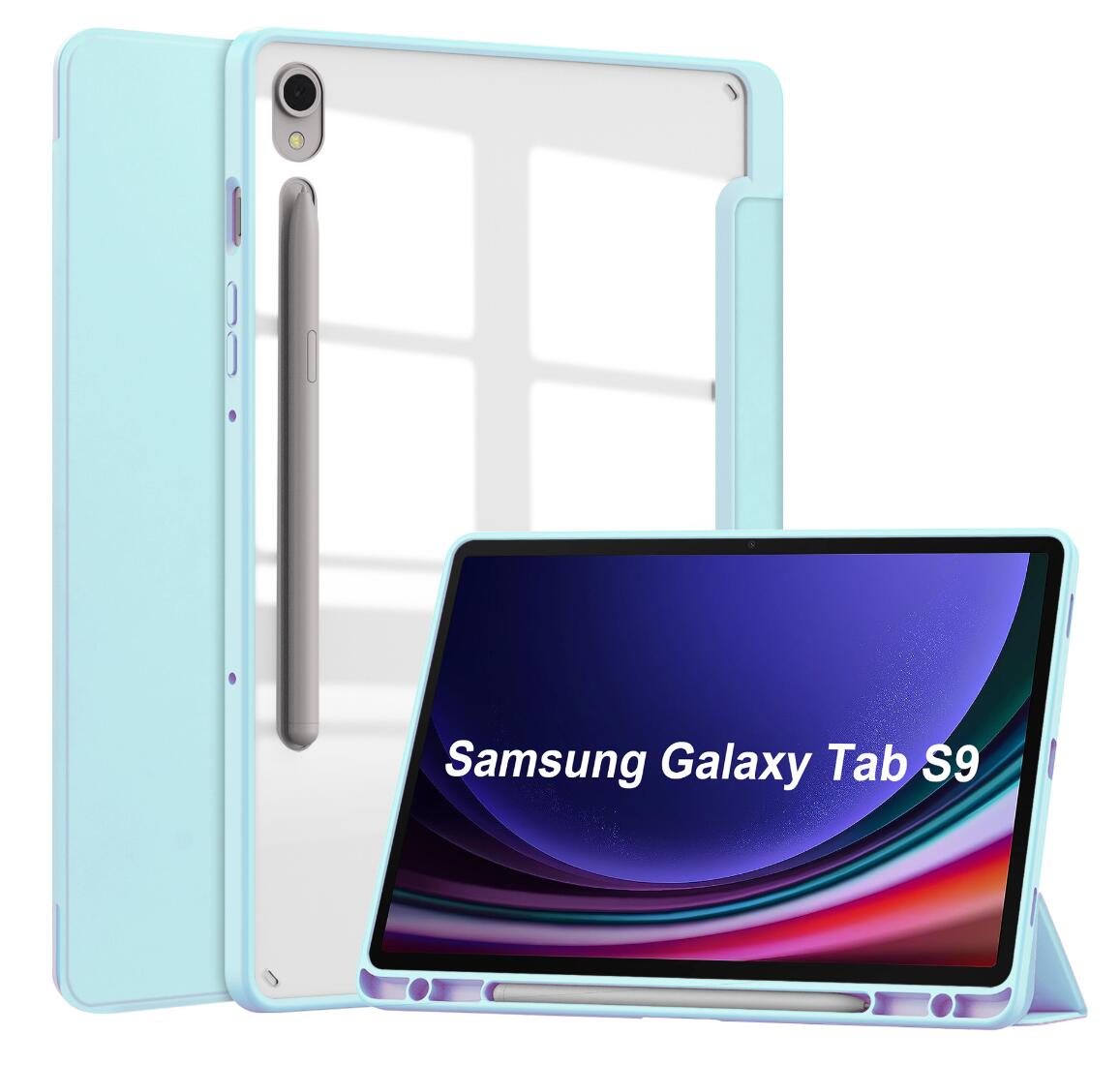 Acrylic Clear Samsung Galaxy Tab S9 Case Ultra Slim