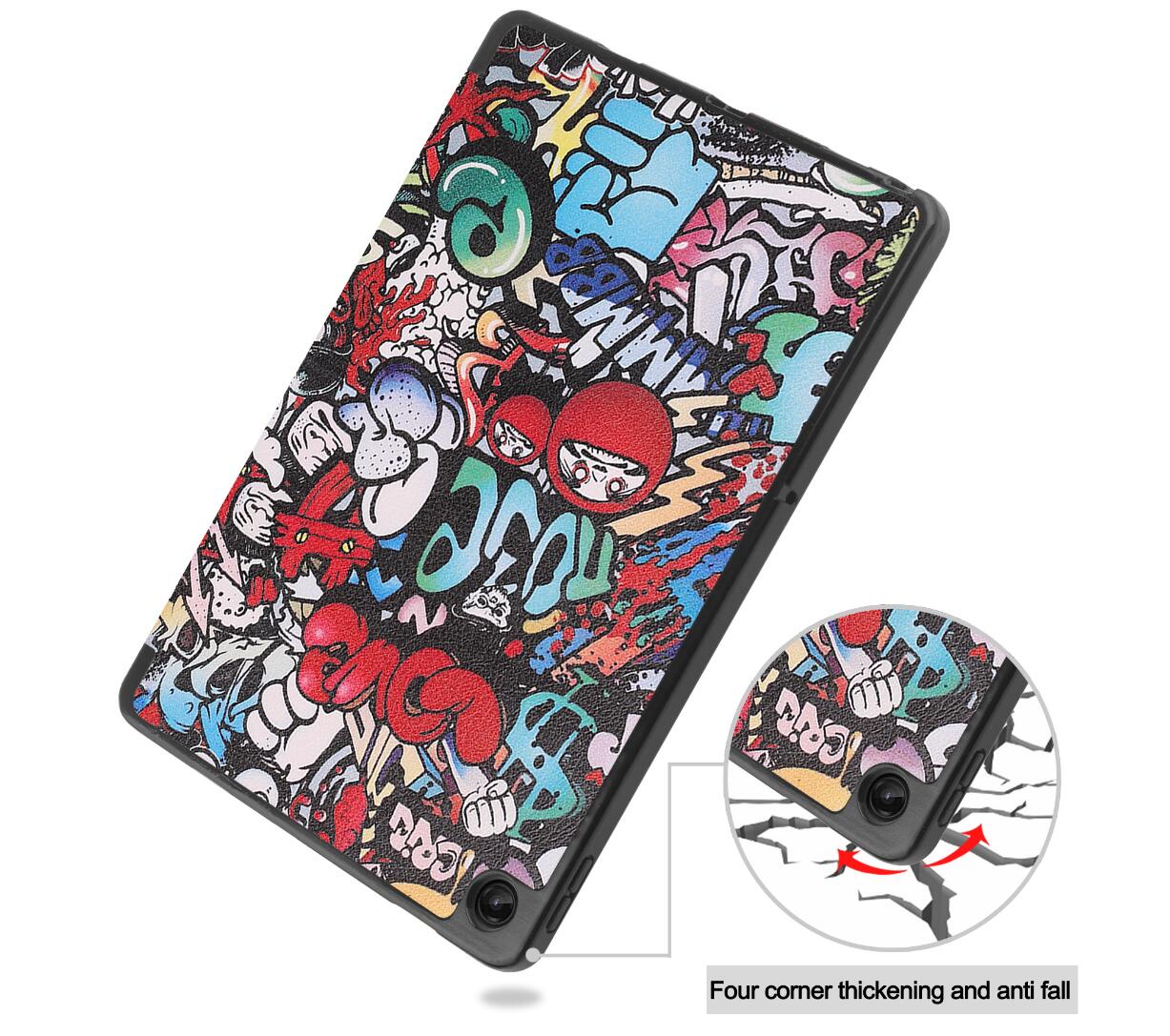 Soft TPU Combo Lenovo Tab M10 Plus (2022) Case Tri-fold Stand