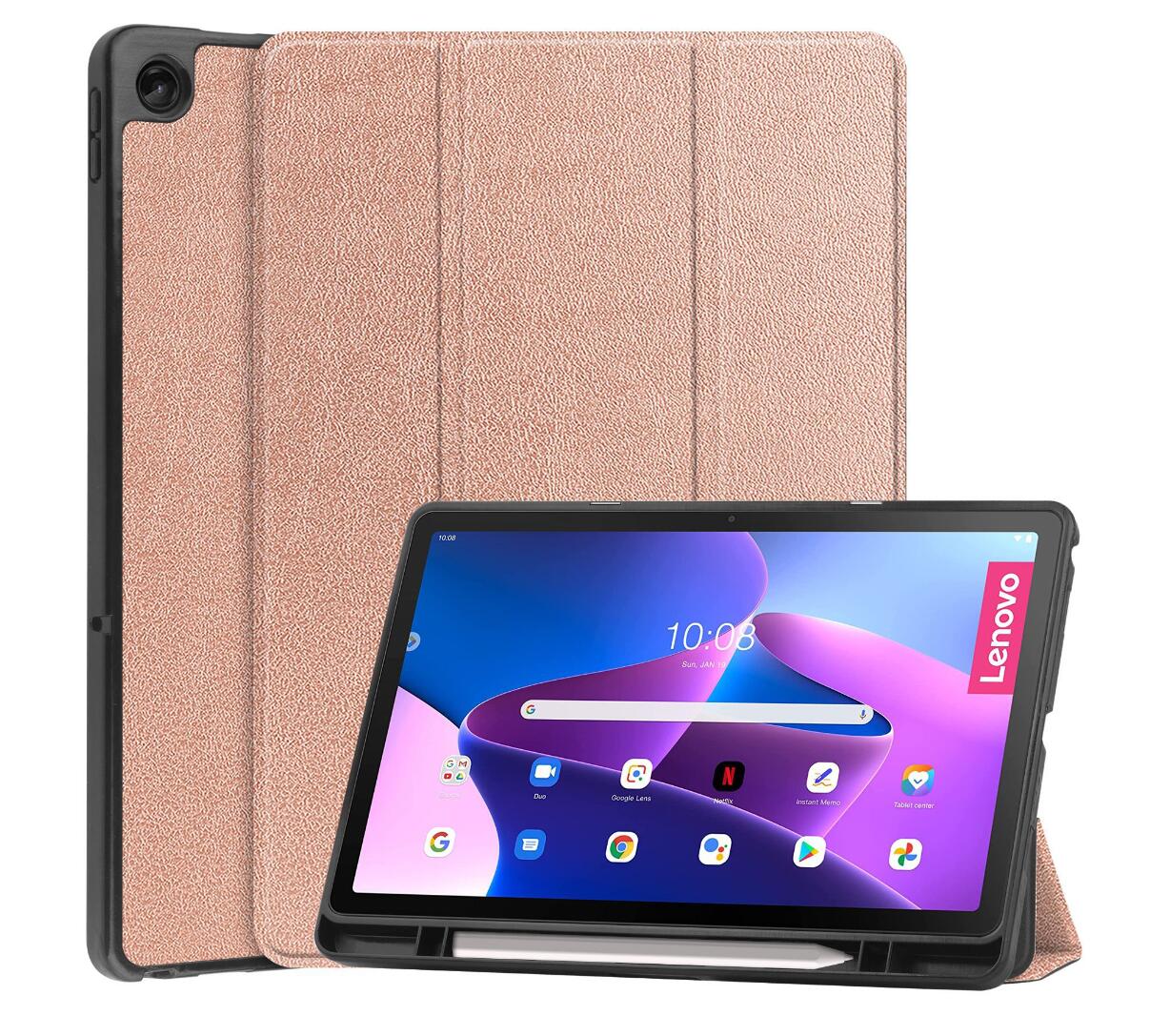 Soft TPU Combo Lenovo Tab M10 Plus (2022) Case Tri-fold Stand