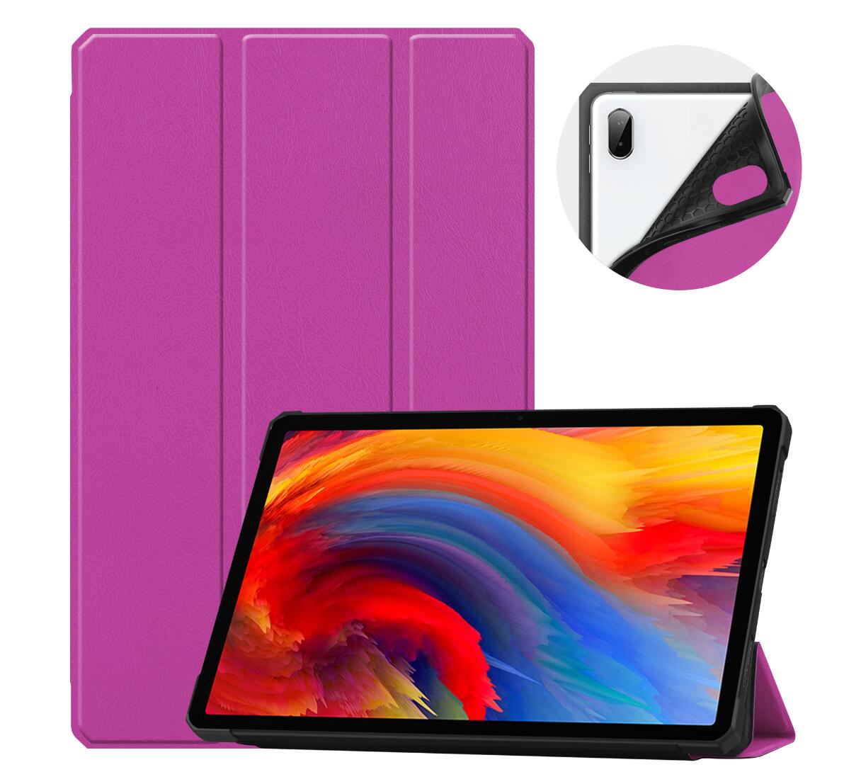 Soft TPU Combo Leather Lenovo Tab P11 Plus (2021) Case Tri-fold Stand