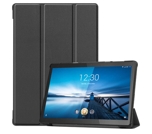 Tri-fold Caster Leather Lenovo Tab M10 FHD REL (2019) Case Slim