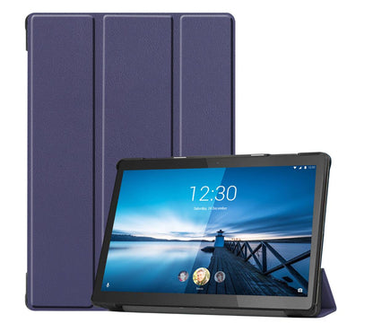 Tri-fold Caster Leather Lenovo Tab M10 FHD REL (2019) Case Slim