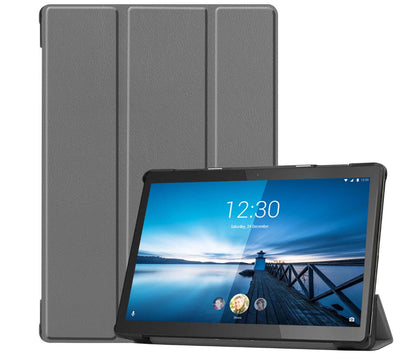 Tri-fold Caster Leather Lenovo Tab M10 FHD REL (2019) Case Slim