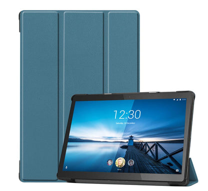 Tri-fold Caster Leather Lenovo Tab M10 FHD REL (2019) Case Slim