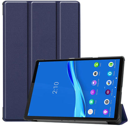 Tri-fold Caster Leather Lenovo Tab M10 FHD Plus (2020) Case Slim