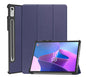 Tri-fold Caster Leather Lenovo Tab P11 Pro (2022) Case Hard Shell Slim