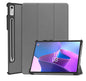 Tri-fold Caster Leather Lenovo Tab P11 Pro (2022) Case Hard Shell Slim