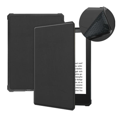 Soft TPU Combo Leather Amazon Kindle Paperwhite 5 Case Tri-fold Stand