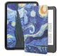 Tri-fold Caster Leather Kindle (2022) Case Hard Shell Slim