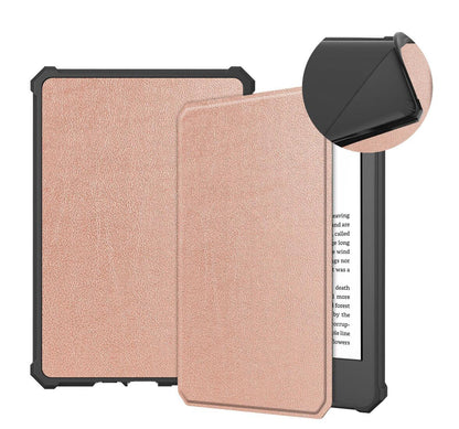 Soft TPU Combo Leather Amazon Kindle Fire 7 (2022) Case Tri-fold Stand