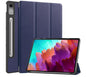 Tri-fold Caster Leather Lenovo Tab P12 (2023) Case Hard Shell Slim