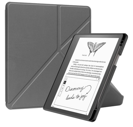 Transformer Stand Soft TPU Leather Amazon Kindle Scribe Case