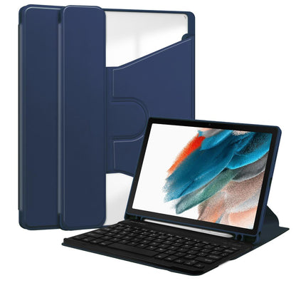 Acrylic Rotating Keyboard Samsung Galaxy Tab A8 Case Clear